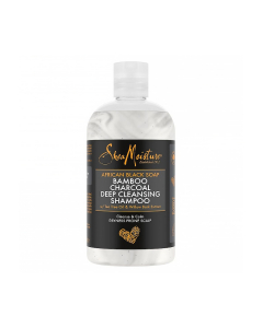 SHEA MOISTURE AFRICAN BLACK SOAP BAMBOO CHARCOAL DEEP CLEANSING SHAMPOO