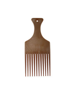 6011 Afro Wooden Effect Comb