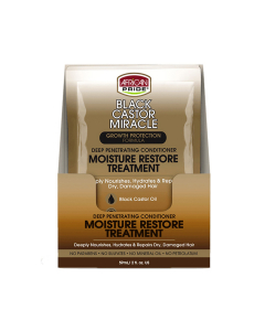 Black Castor Miracle Deep Penetrating Conditioner Moisture Restore Treatment (1x8pcs)