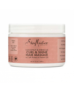SHEA MOISTURE COCONUT & HIBISCUS CURL & SHINE HAIR MASQUE