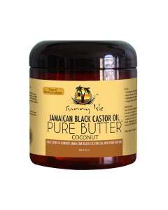 Jamaican Black Castor Oil, Pure Butter With Coconut Oil 8oz