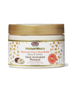 Moisture Miracle Moroccan Clay & Shea Butter Heat- Activated Masque