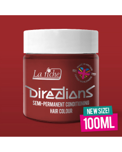 Semi-Permanent Hair Colour Pillarbox Red