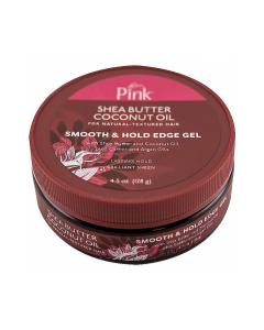 Pink Shea Butter Coconut Oil Smooth & Hold Edge Gel