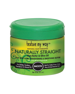 Texture My Way Naturally Straight Flat Iron Ultra-Straightening & Smoothing Butter